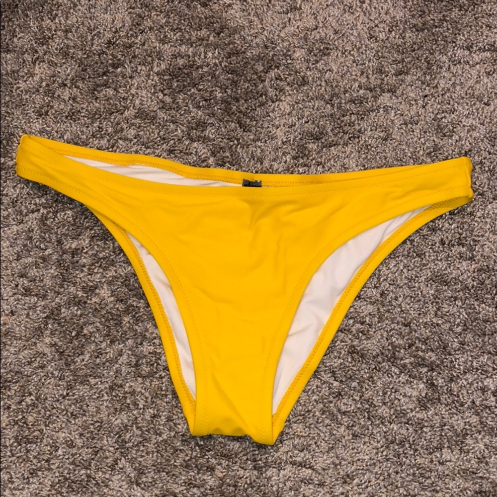 Brand new Aerie yellow swim bottoms